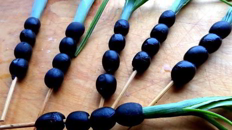 закуска в африканском стиле