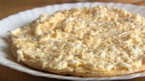 закусочный торт наполеон