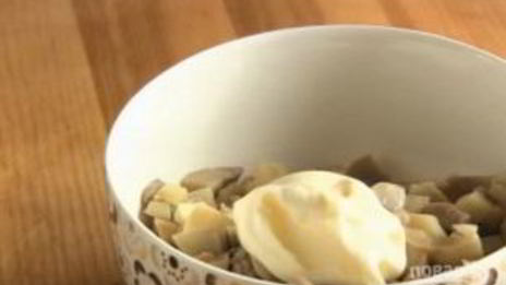 закусочный торт наполеон