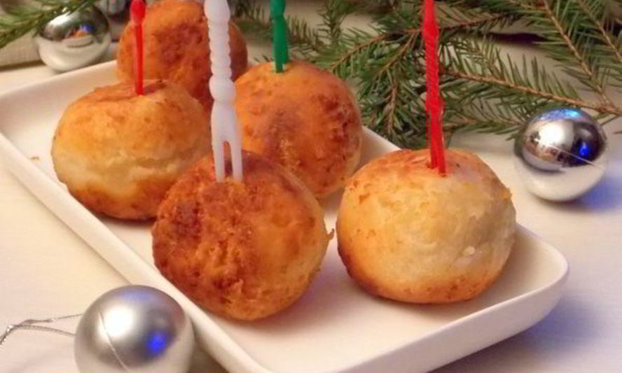 Рецепт закусочные сырные шарики