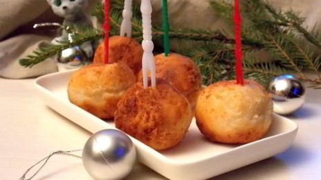 закусочные сырные шарики