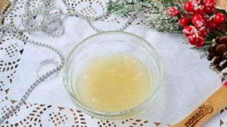 двухцветное заливное с ветчиной и маринованными огурцами