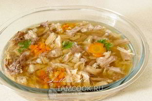 Мясное заливное