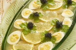 Царское заливное из осетра