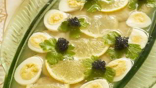 Царское заливное из осетра