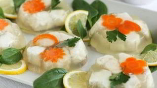 Украинское заливное с судаком