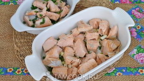 заливное из горбуши