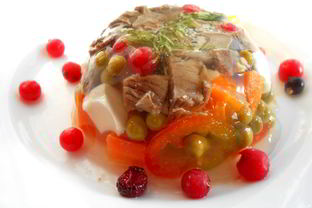 Заливное из говядины