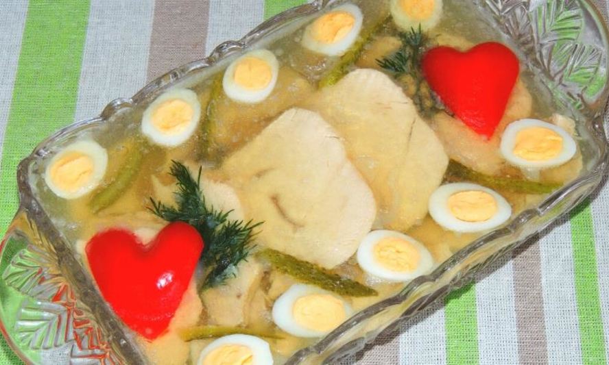 Рецепт заливное из куриных грудок