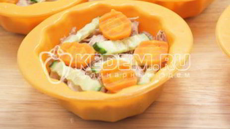 заливное из курицы новогоднее