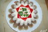 Заливное из курицы с майонезом