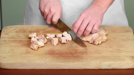 заливное из курицы с пореем