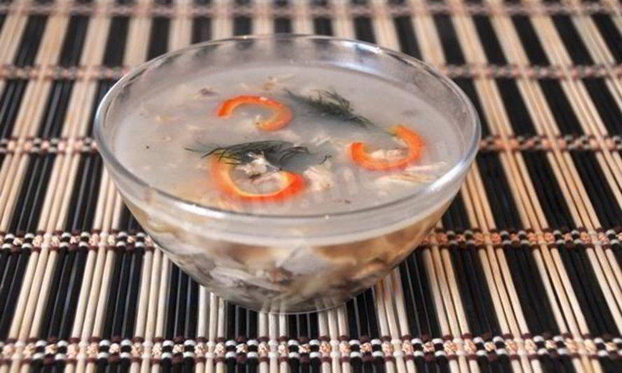 Рецепт заливное из курицы с желатином
