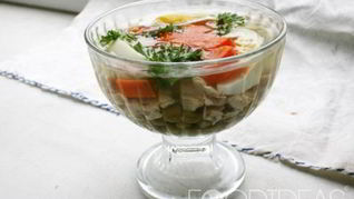 Заливное из курицы