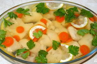 Заливное из осетра