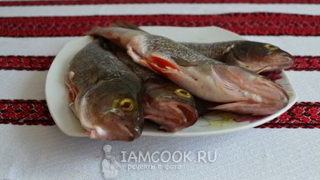 заливное из речного окуня