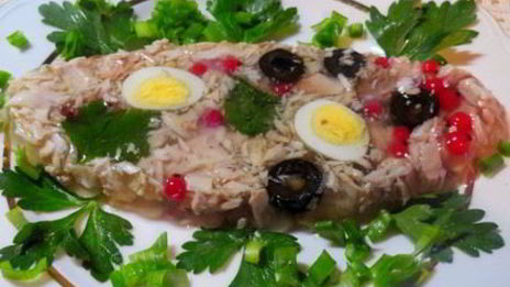 заливное из рыбы