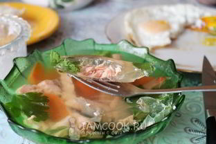 Заливное из семги