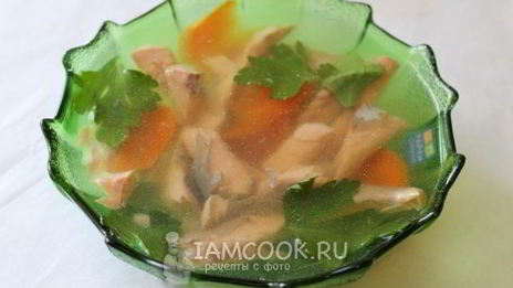 заливное из семги