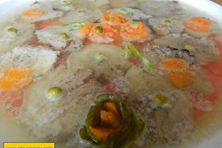 Заливное из свиного языка с желатином