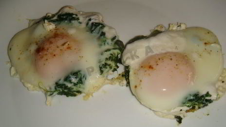 запеченные яйца флорентин