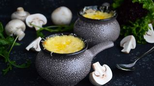 Классический жульен с грибами