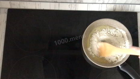 классический жульен с грибами