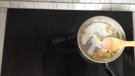 классический жульен с грибами