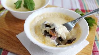 Классический жульен с курицей и шампиньонами