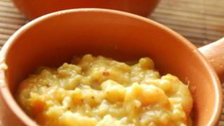 Креветочный жюльен по-французски с белым вином