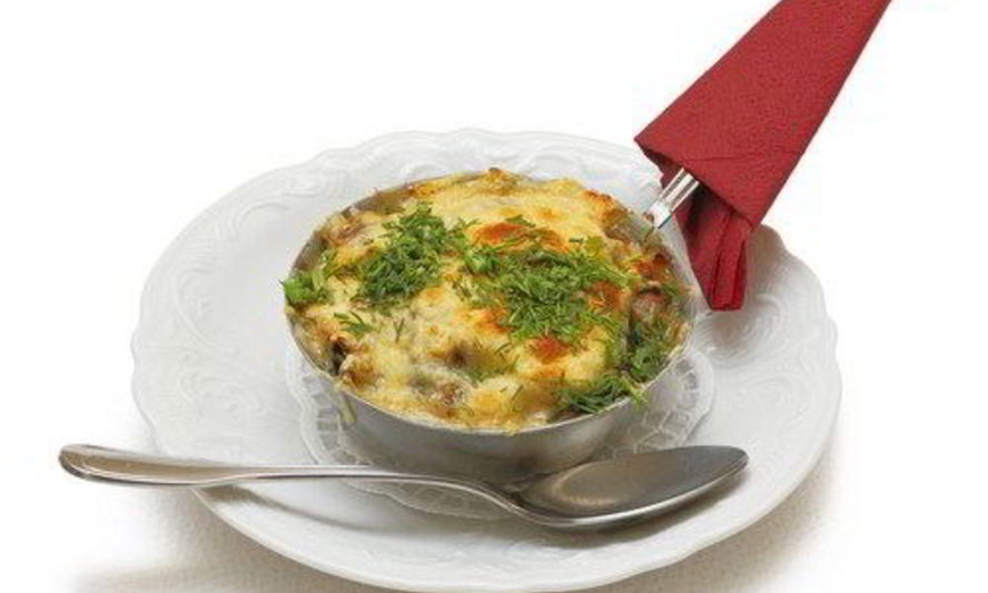 Рецепт рыбный жюльен