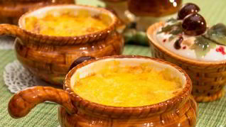 Жульен грибной с курицей