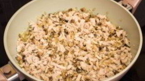 жульен грибной с курицей