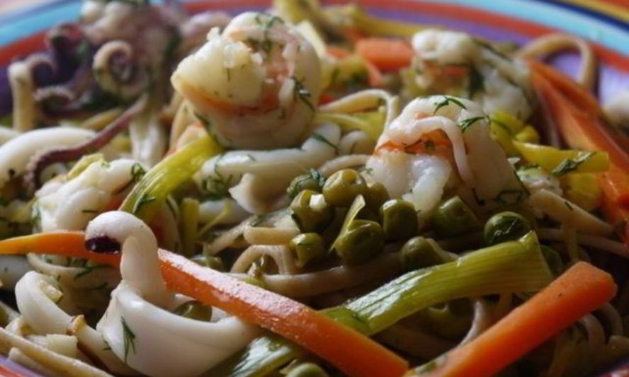 Рецепт жульен из морского коктейля