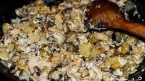 жульен из вешенок