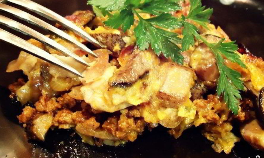Рецепт жульен с фаршем и грибами
