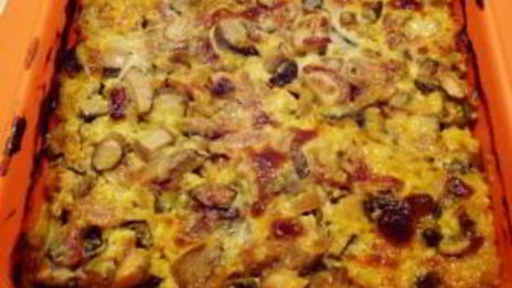 жульен с фаршем и грибами