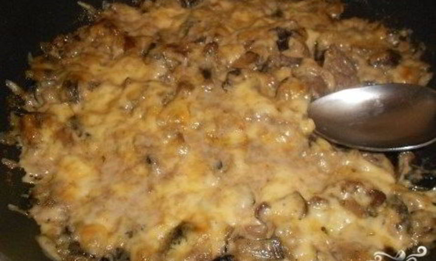 Рецепт жульен с говядиной