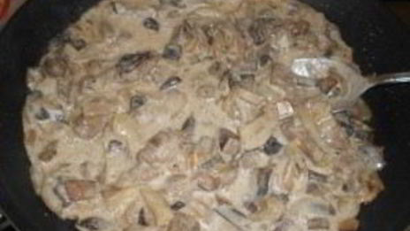 жульен с говядиной