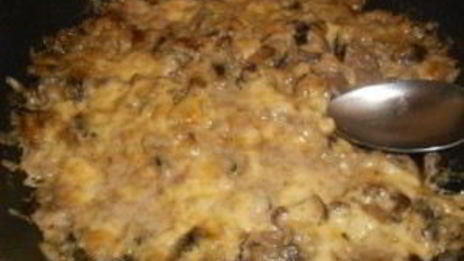 жульен с говядиной