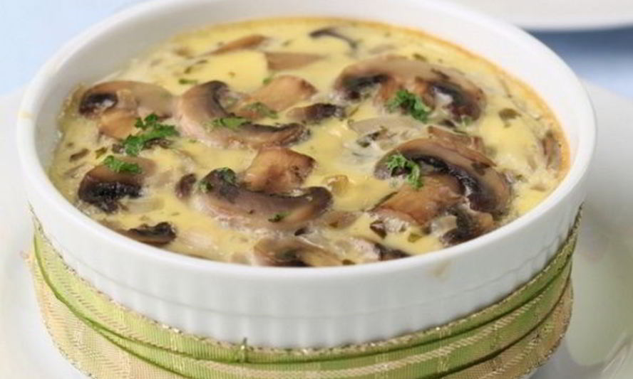 Рецепт жульен с картофелем, курицей и грибами