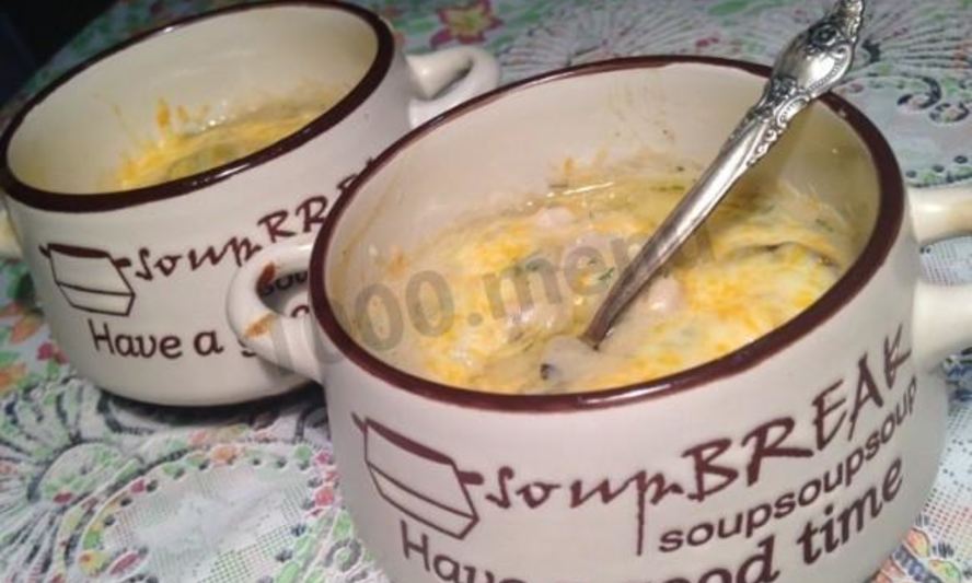 Рецепт жульен с картошкой курицей и грибами