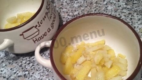 жульен с картошкой курицей и грибами