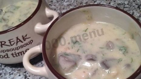 жульен с картошкой курицей и грибами