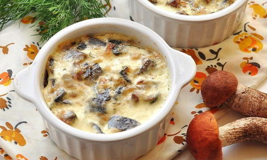 Рецепт жульен с курицей и грибами