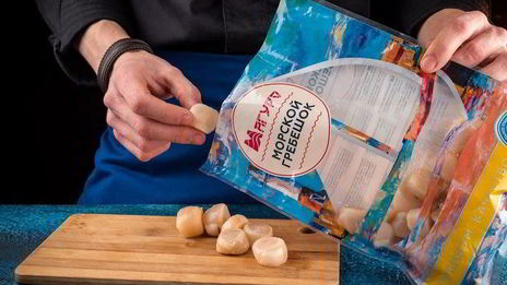 жульен с морскими гребешками