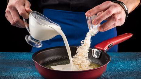 жульен с морскими гребешками