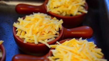 жульен с вешенками и баклажанами