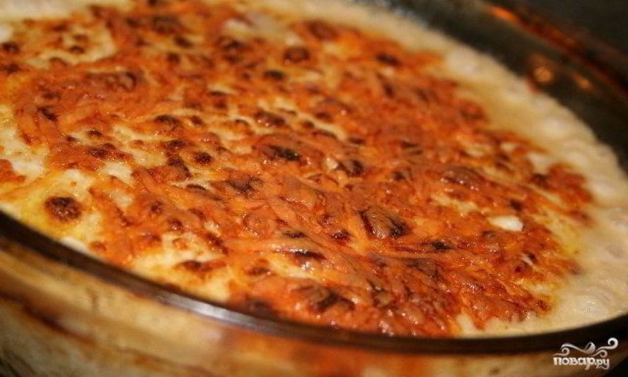 Рецепт жульен со свининой и грибами