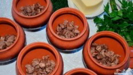 жульен со свининой и картошкой